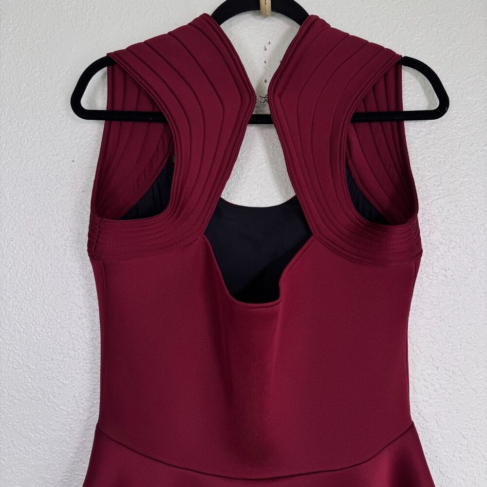 Elhoffer Dress Womens XL Galactic Commander Cosplay Costume Con Festival Maroon - Picture 4 of 14